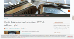 Desktop Screenshot of mdiy.pl